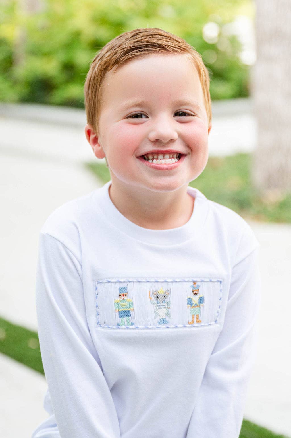 Ruth and Ralph - Wholesale Top & Pant Set - Kids - Nutcracker Smocked Beau T-Shirt/Pants Set4