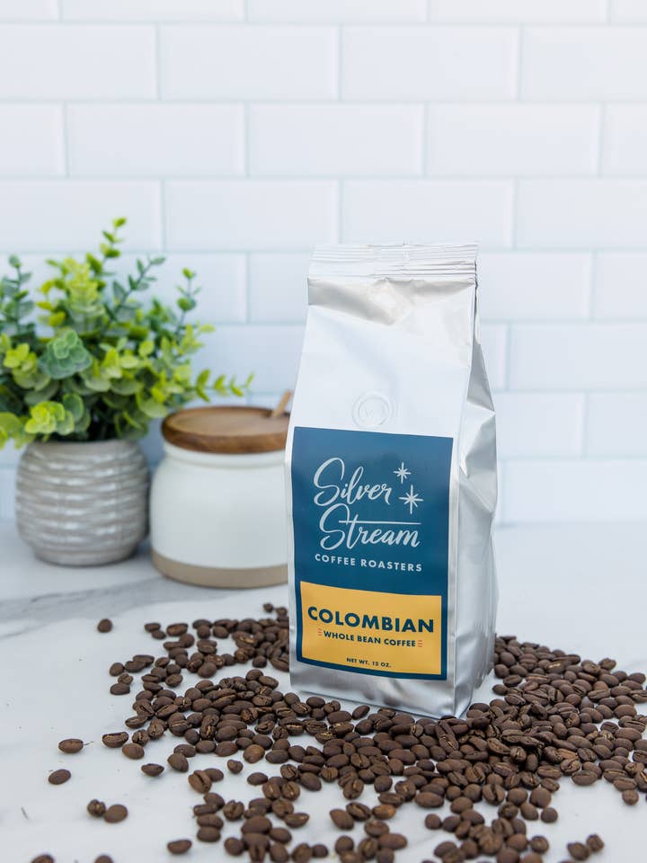 Colombia Excelso - Single Origin - Medium Roast - 12 oz for wholesale by SilverStream Coffee Roasters
