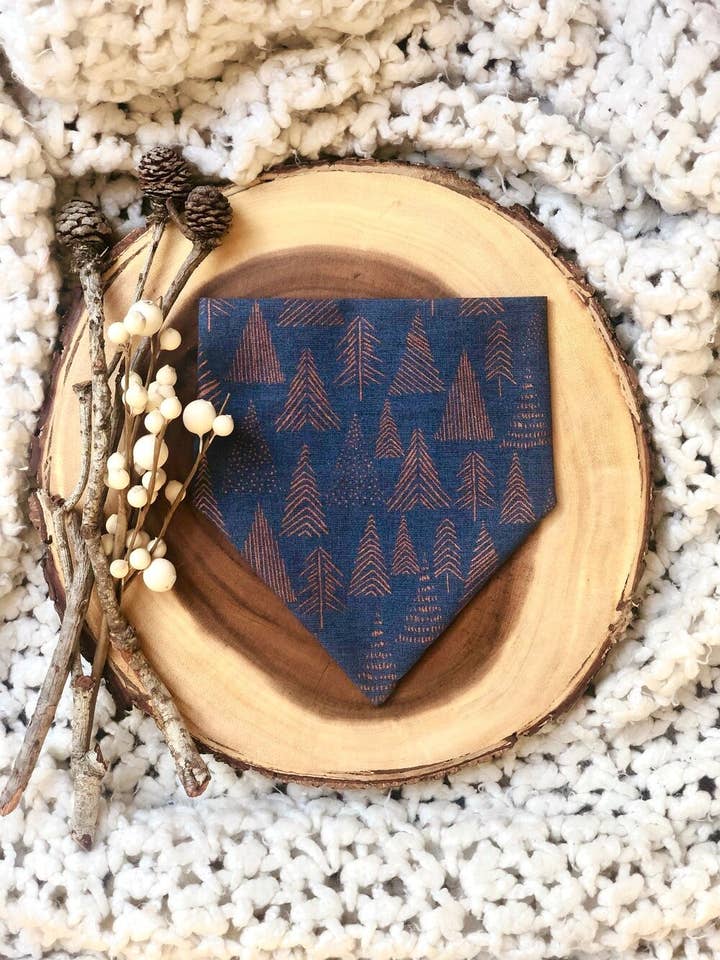 The Copper Trees Bandana for wholesale by Jude+Rémy - Pup Threads
