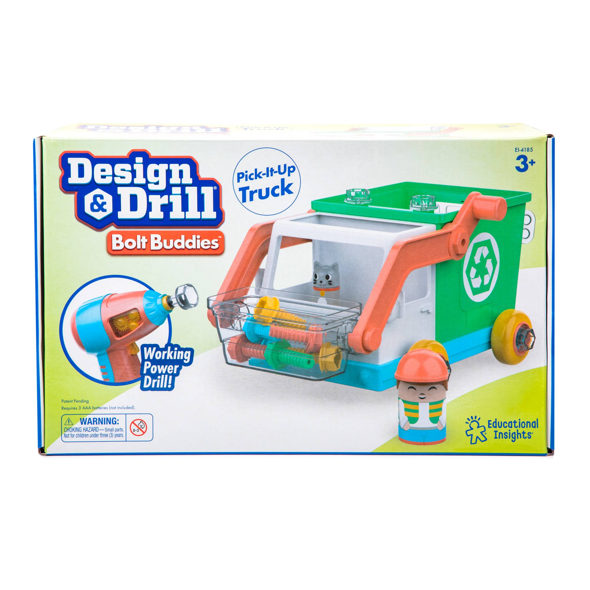 Learning Resources - Wholesale Toy Set - Kids - Design & Drill® Bolt Buddies™ Pick-It-Up Truck2