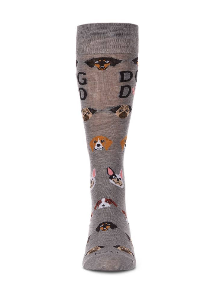 Infinity Classics International Inc. - Wholesale Socks - Men's - Dog Dad Bamboo Men's Crew1