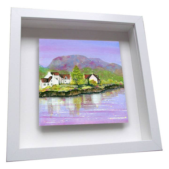 Plockton indrammet keramiske fliser for engroshandel hos Emily Ward Art