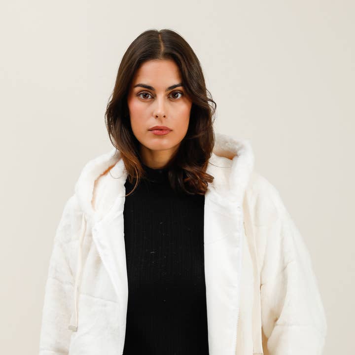 AH D2889 - Faux Fur Jacket and other Purchase Wholesale reversible faux fur jacket. Free Returns & Net 60 Terms on Faire trending on Faire.