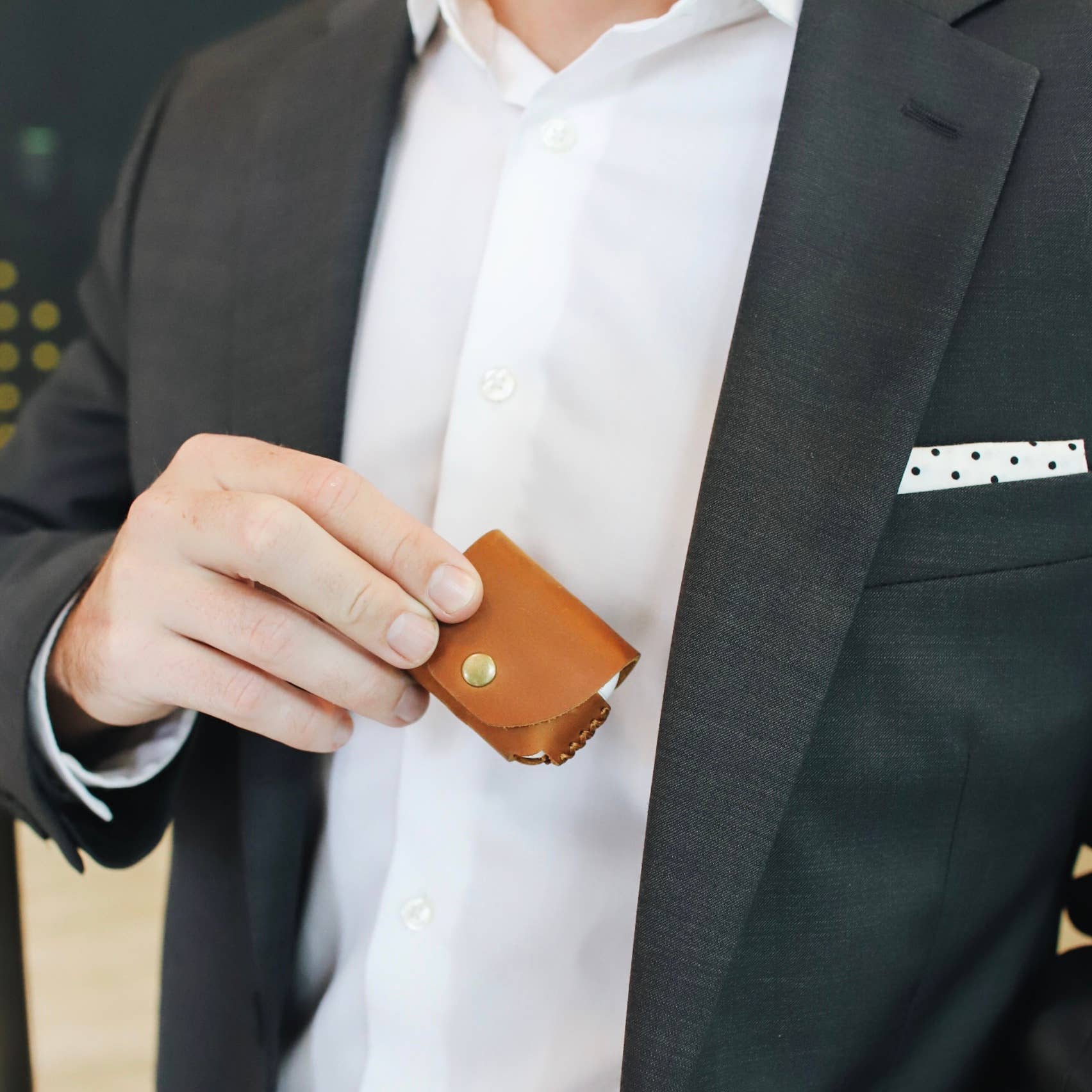 Flint Leather Co. - Wholesale Airpod/Earbud-hoesje - Heren - Airpod Pro-hoesje1