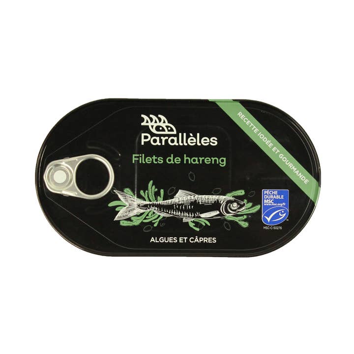 MSC-sillfiléer med alger och kapris för wholesale av Conserves Parallèles