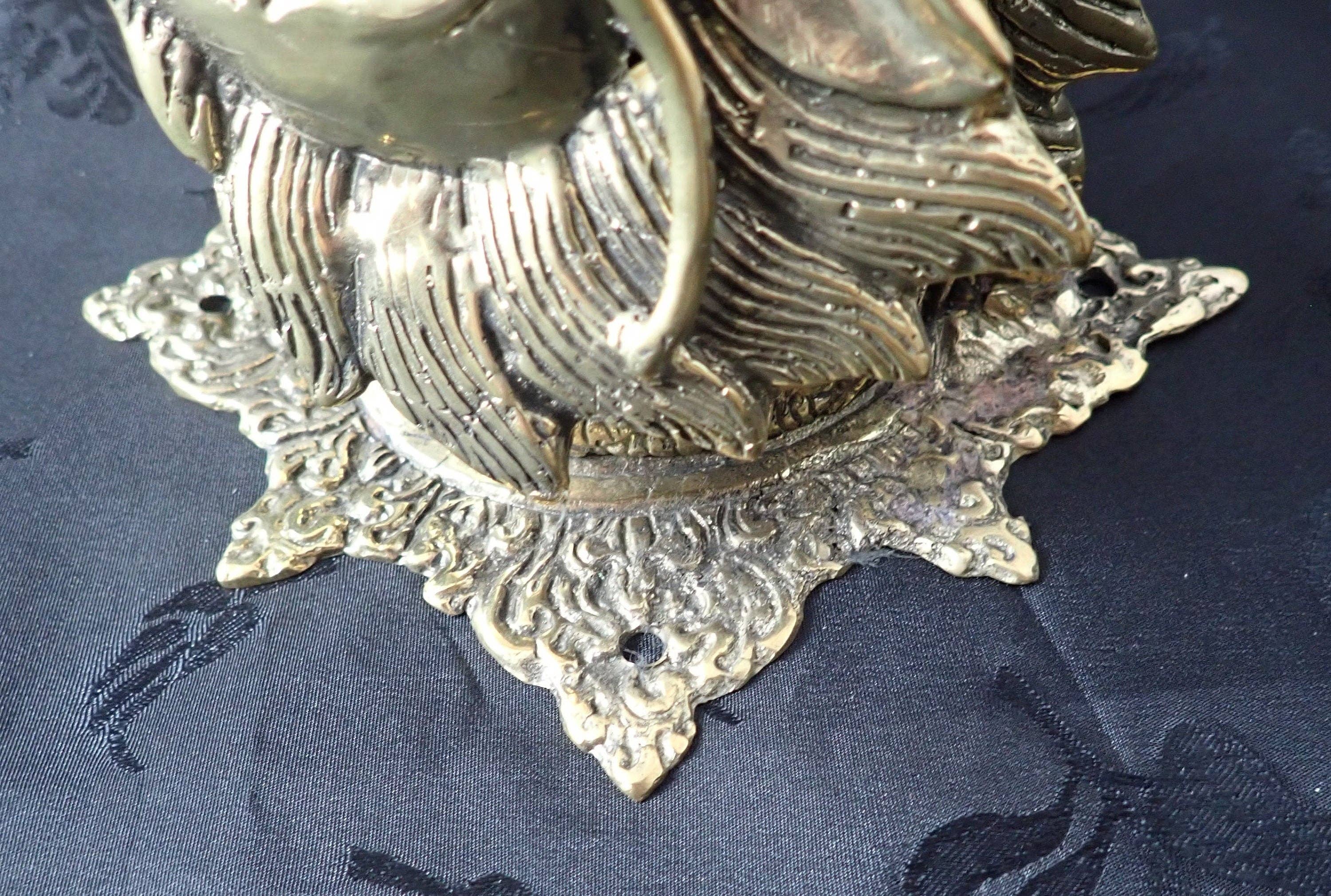 Ubud Glass - Wholesale Wall Accent - Bronze dragon head wall art5