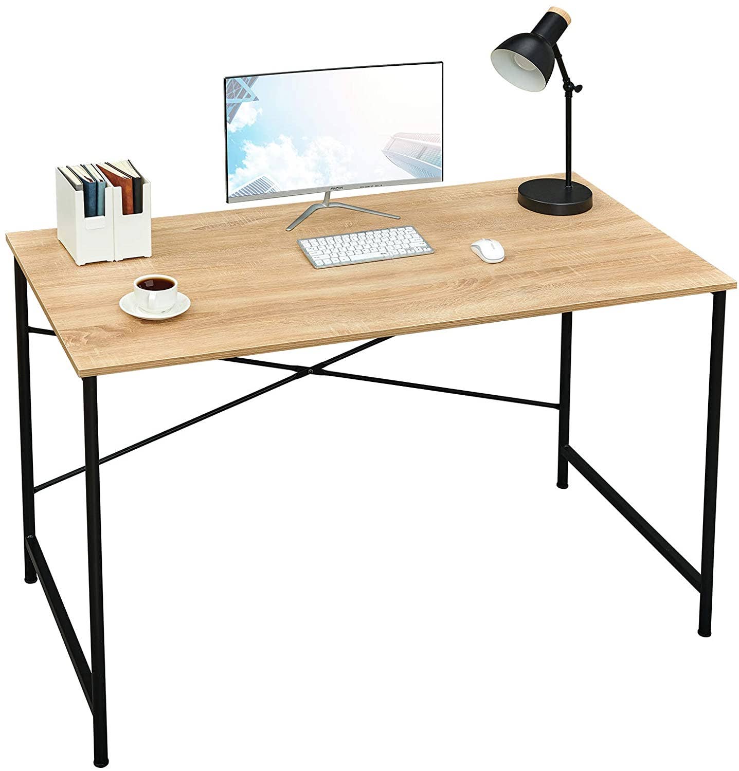 39F Inc. - Wholesale Desk Set - Modern Computer Desk – 47” Workstation with Metal Frame5