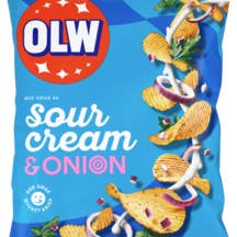 SWEDISHCANDY4U - Wholesale Chips - OLW SOUR & ONION 175G