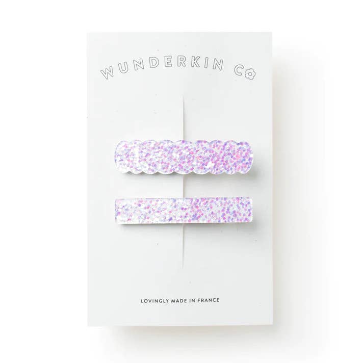 Clip Pack // Glitter Birthday Cake Combo Set // WS for wholesale by Wunderkin Co.