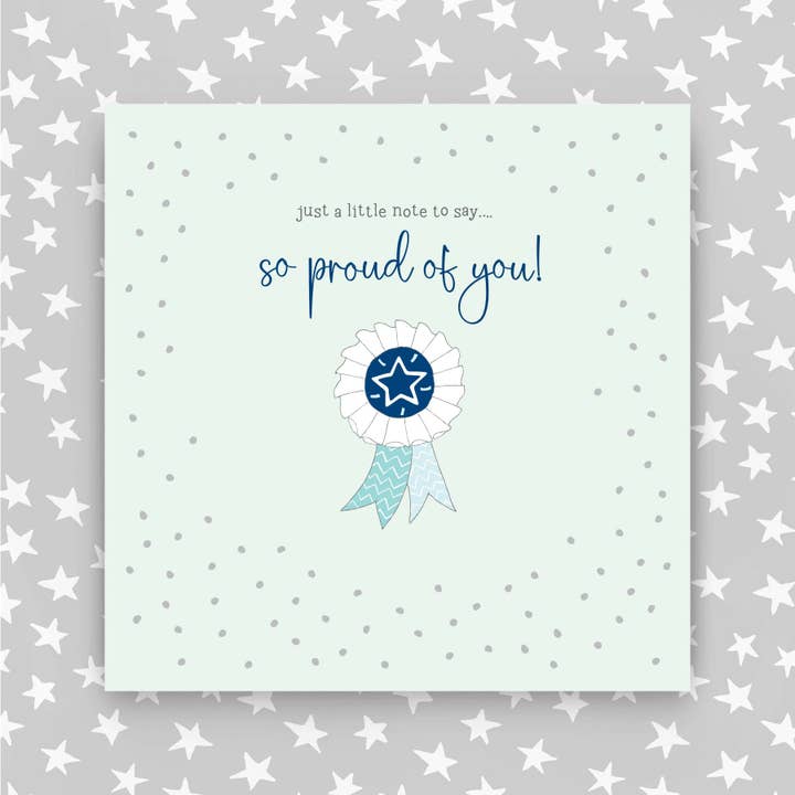 Biglietto di Auguri "Così Fiero di Te" (GR73) per la vendita all'ingrosso da parte di Molly Mae Ltd