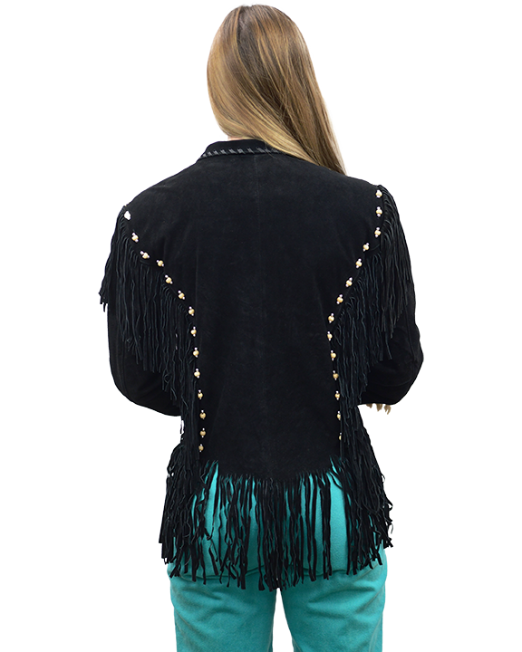 Liberty Wear Apparel - Wholesale Jacket - Women's - 9713 Beaded Suede Jacket5