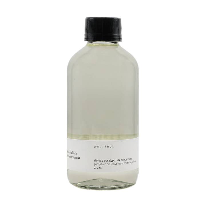 Well Kept - Wholesale Bubble bath - Bubble Bath - Thrive 236ml (all-natural, hand-poured)4