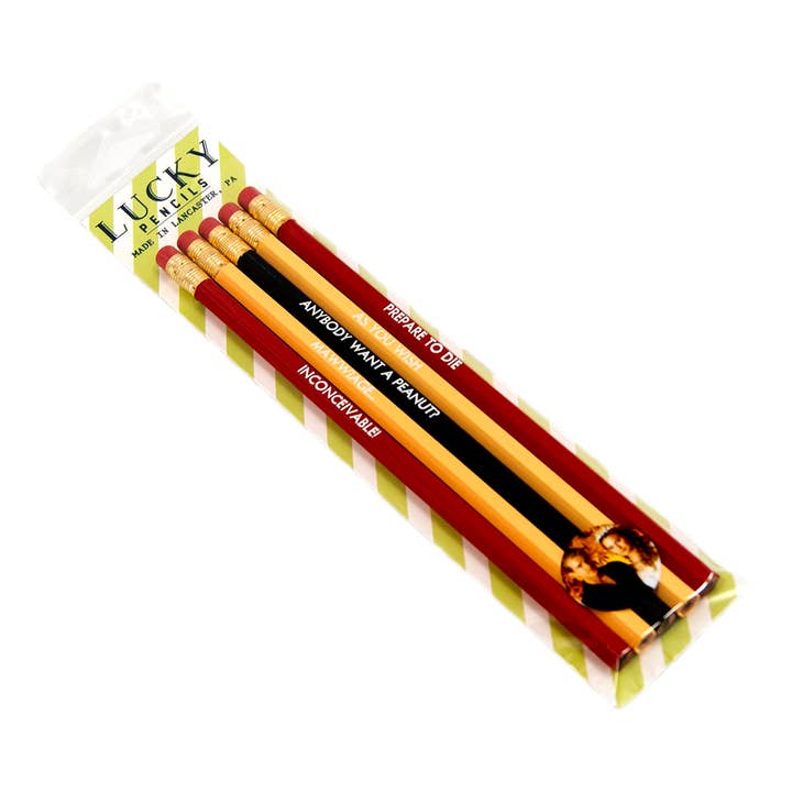 Princess Bride Pencil Pack for wholesale by Lucky Mfg. Co.