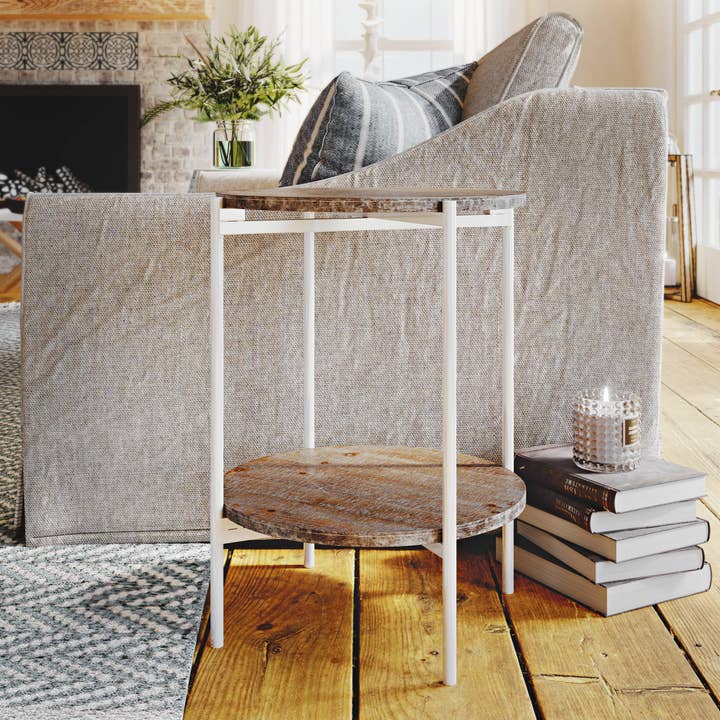 Aspire Home Accents - Wholesale Side Table - Kamryn Table - 23.5"H x 16.5"W1