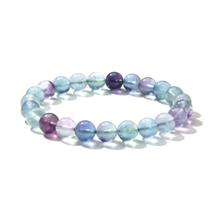 Rainbow Fluorite Bracelet 8mm for wholesale by My Healing Bracelet