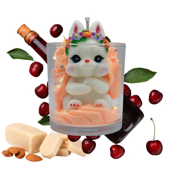 Lost Cherry Scented Candle – Handcrafted for wholesale by Sab&co