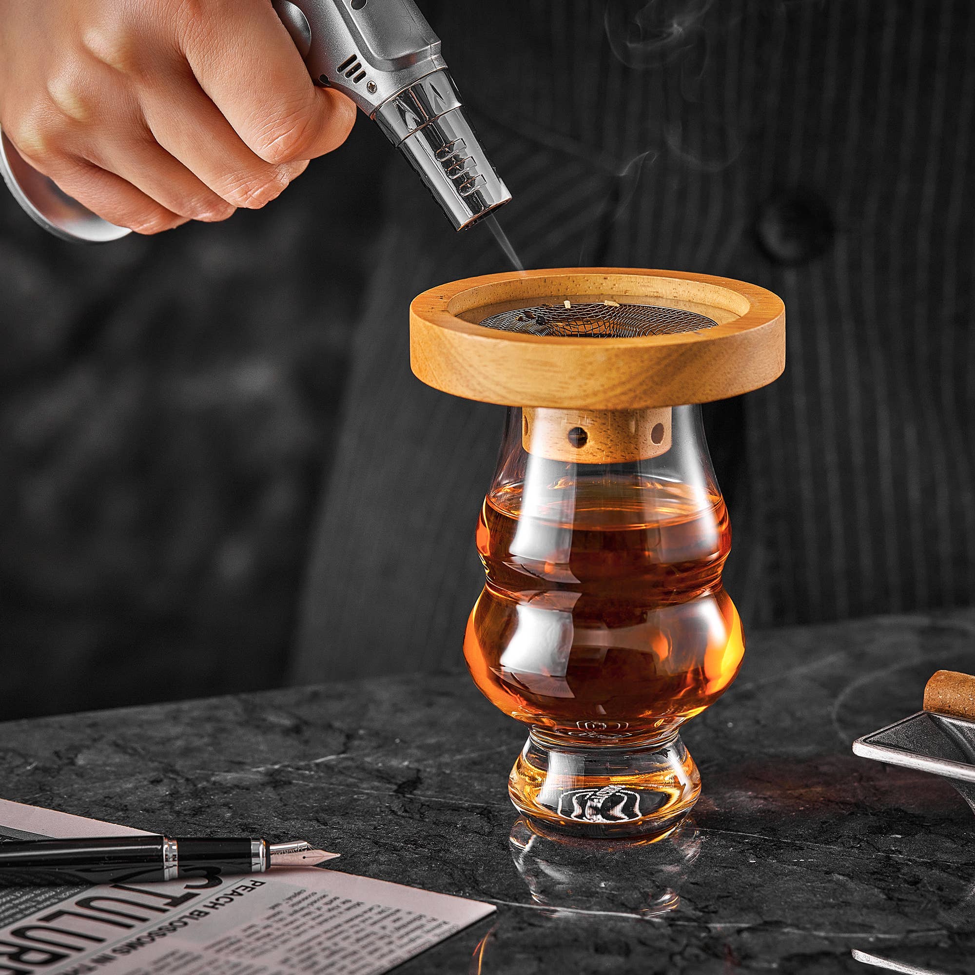 CRAFTGEN - Wholesale Cocktail/likeur glas - Whiskyproefglas, Bourbon-glas, Crystal Snifter-glas4