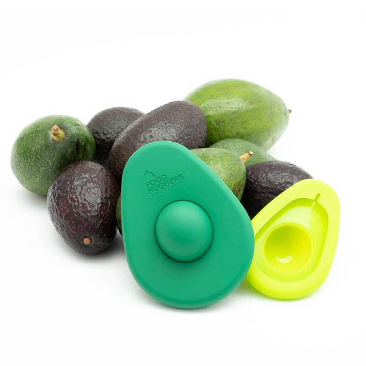 Food Huggers - Wholesale Food Storage Wrap/Bag - Green Avocado Huggers - Set of 25