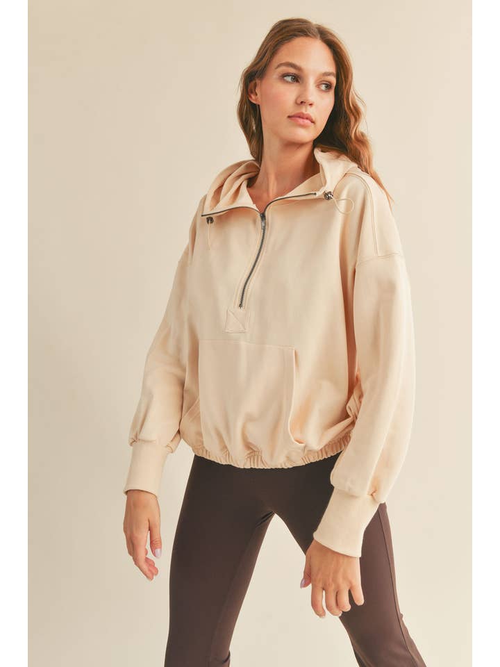 Cream Essential Pullover for wholesale on Faire