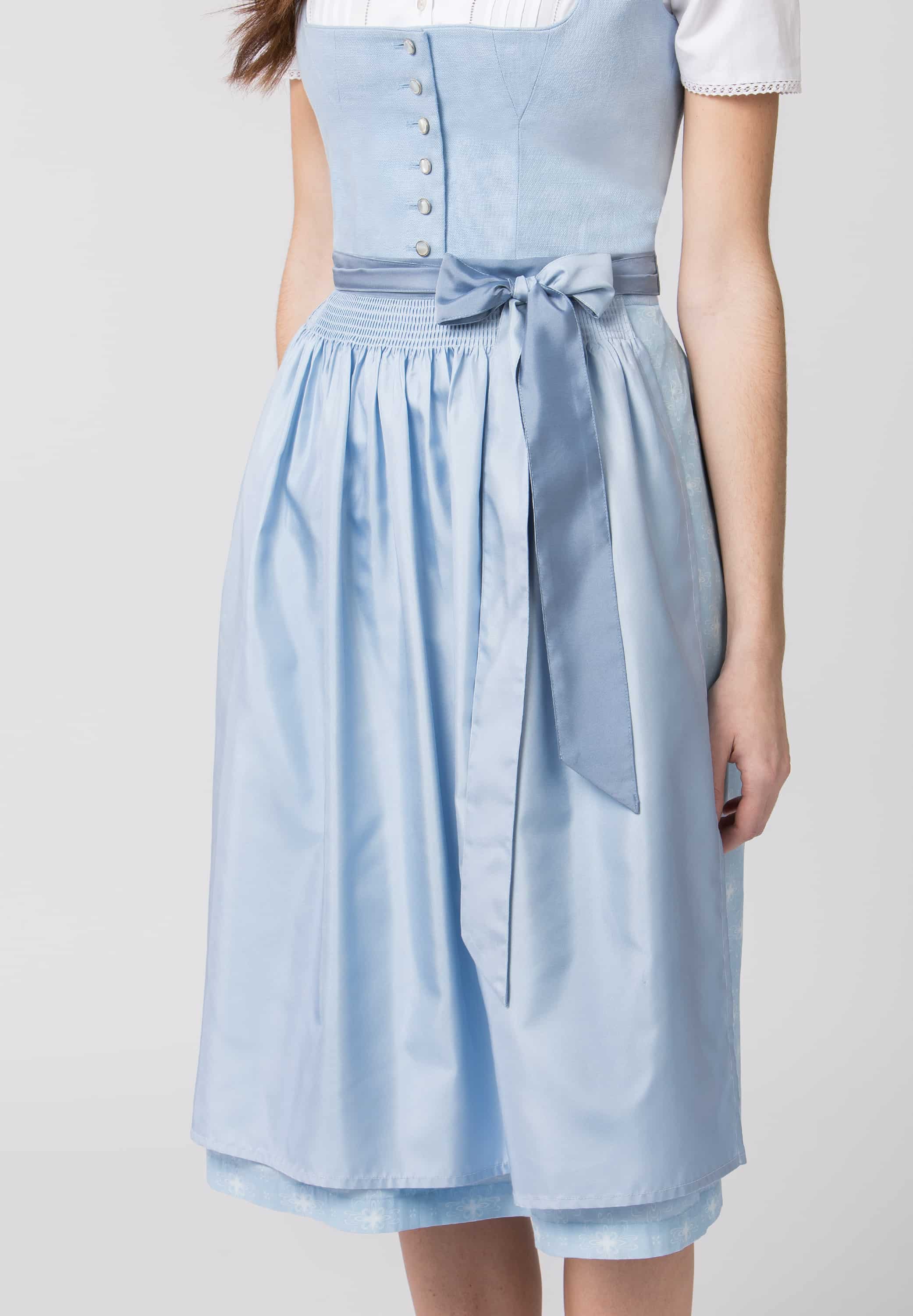 light blue Dirndl Chantal for wholesale on Faire3
