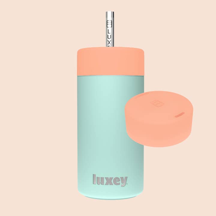 Luxey Cup - Wholesale Insulated mug/tumbler - MINT CREAM - Duo Switch Stainless Steel Cup 12oz26