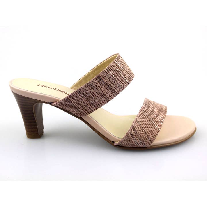 Modieus model 63030-03 van het merk Mule met middelhoge hak voor wholesale door Pinto Di Blu