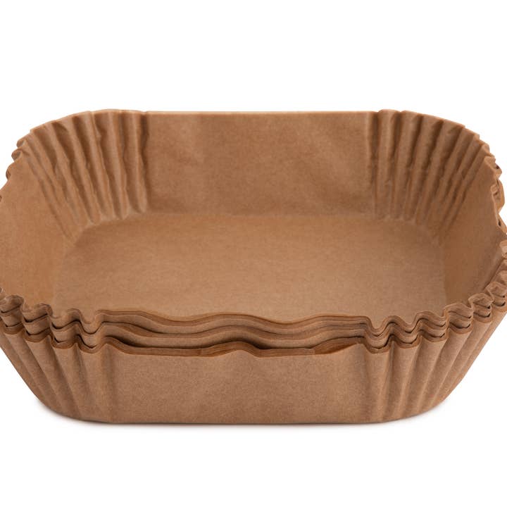 100pc Square 6.3in Air Fryer Liners for wholesale by Core Home