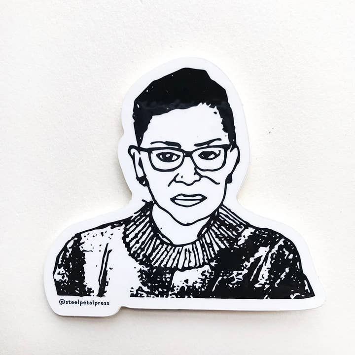 RBG Die-Cut Sticker for wholesale by Steel Petal Press
