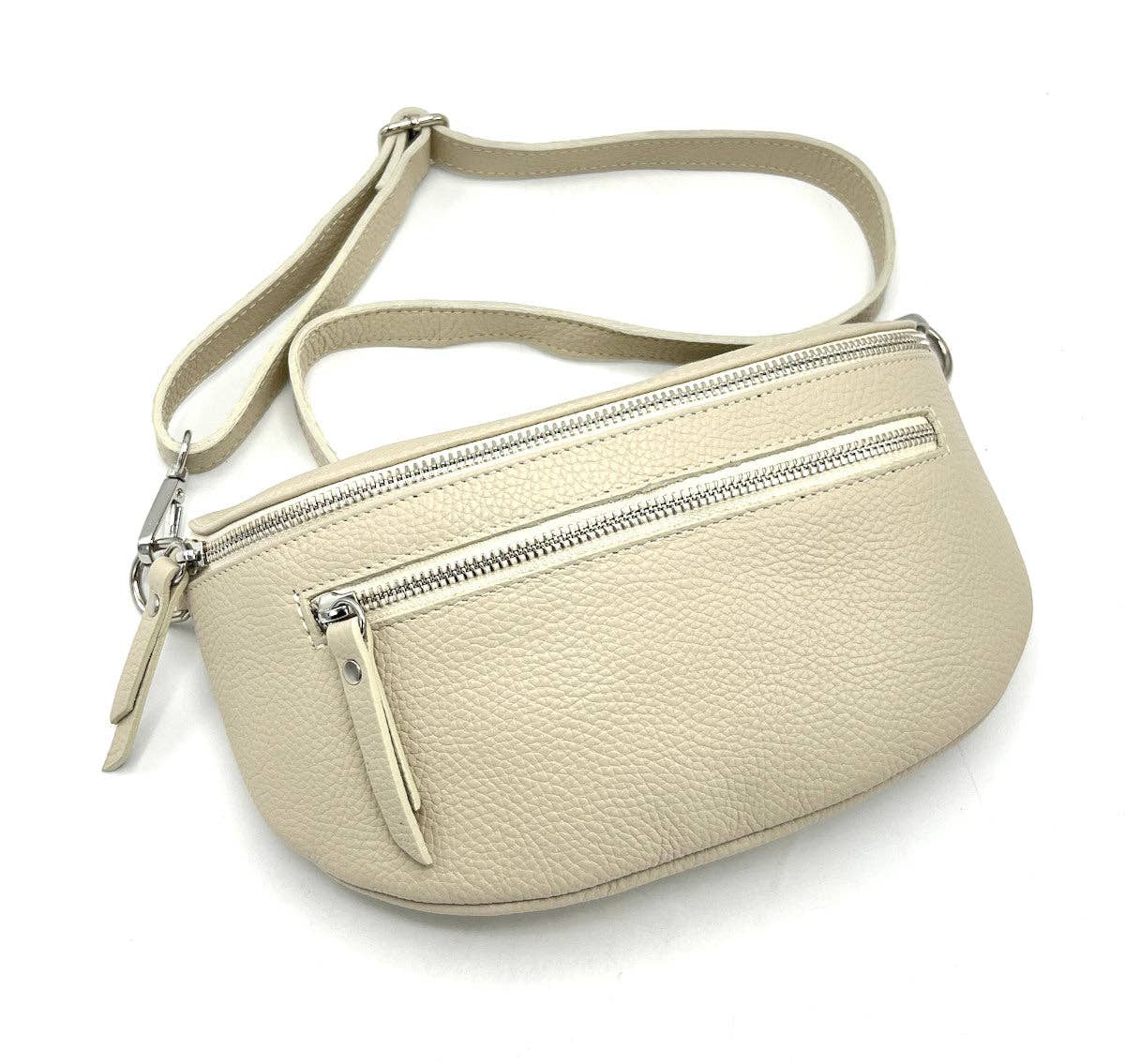 Suie Valentini srl – Großhandel Umhängetasche - Damen – Echte Leder-Bauchtasche, Hergestellt in Italien, Art. 11246715