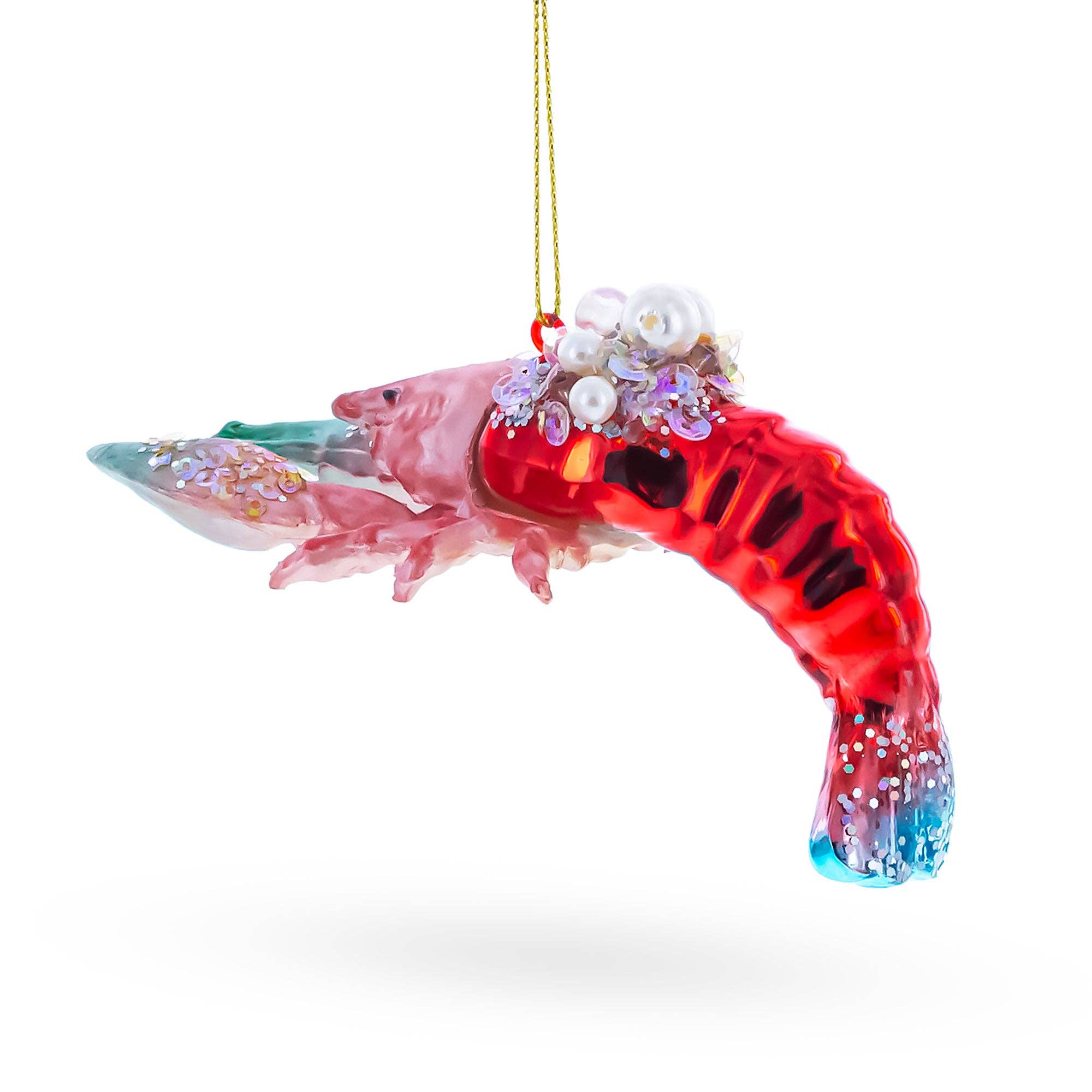 BestPysanky - Wholesale Ornament - Glam Lobster Glass Christmas Ornament2