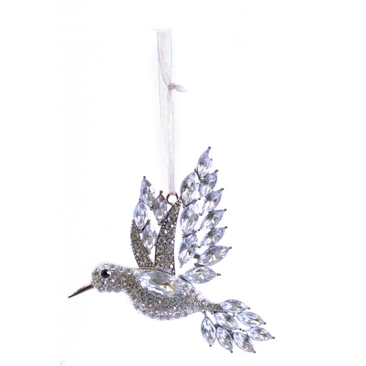 Crystal Hummingbird Orn - Vibrant Spirit Design for wholesale by Oak Street Wholesale