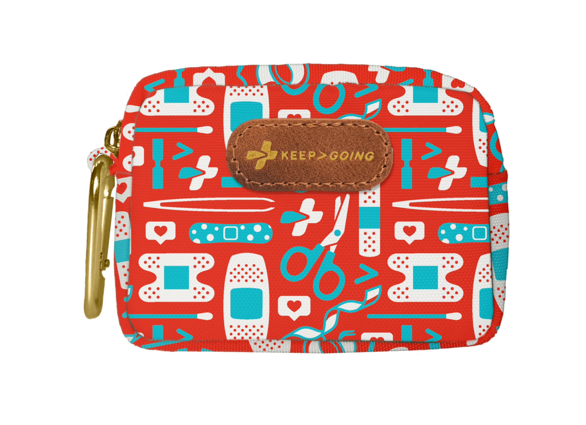 KEEP>GOING First Aid - Vente Trousse de premiers secours - Mini-kit de premiers secours « Loaded » (60 pièces)6