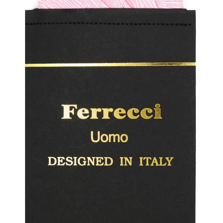 Ferrecci - Wholesale Handkerchief – Men's - Ferrecci - Pre-Folded Stripe Handkerchief Pocket Square1