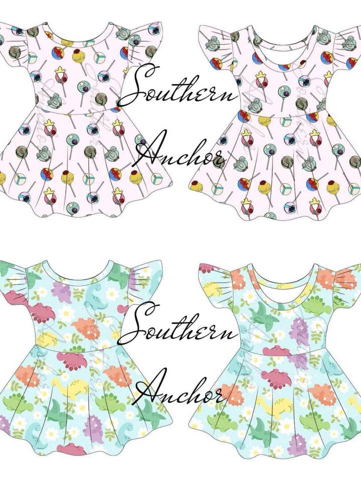 PRÉ-ENCOMENDA Vestidos Empire por atacado de Southern Anchor