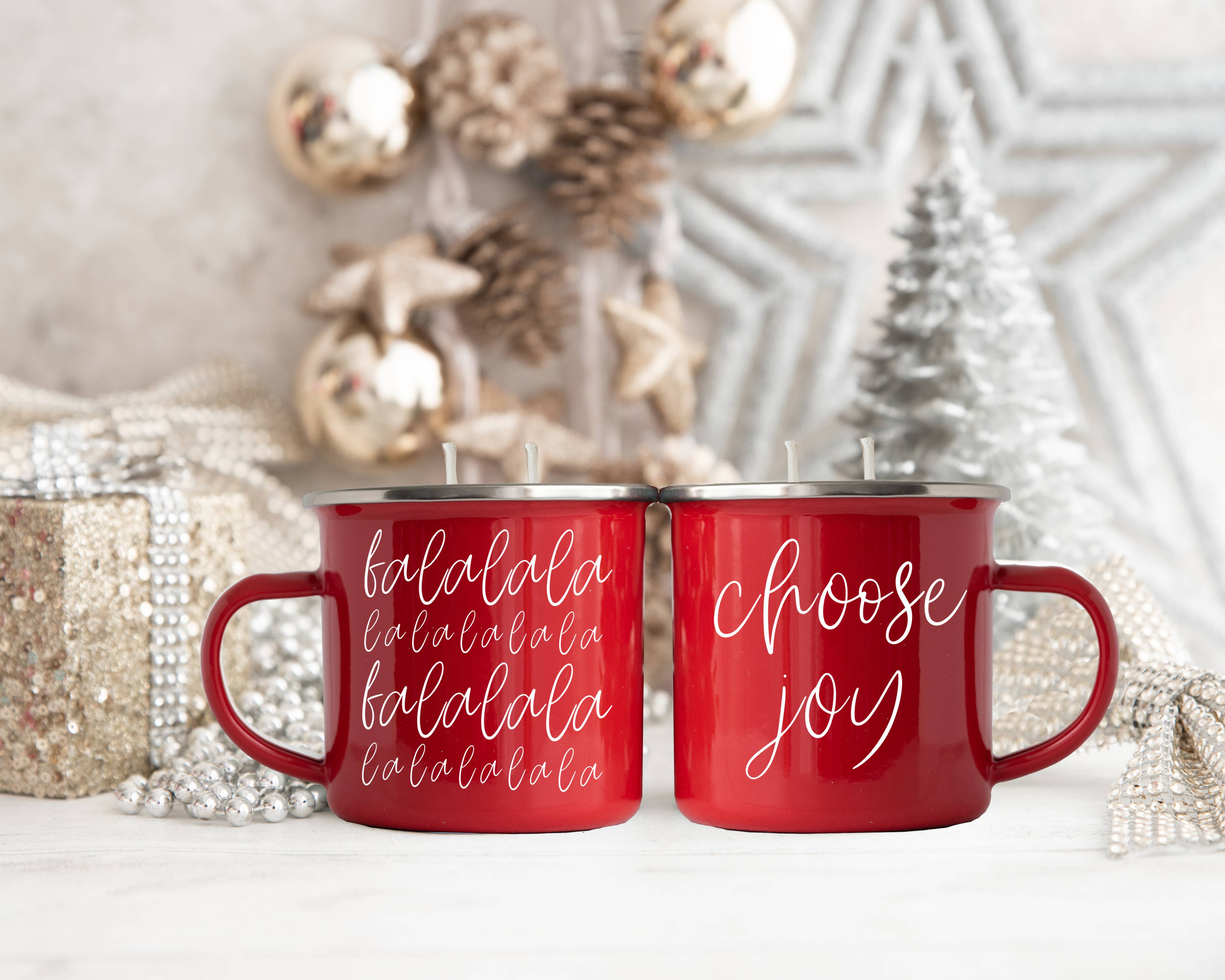 Gia Roma - Wholesale Jar/Filled Candle - Christmas Scented Candles Soy, Unique Holiday Mug Candles lg27