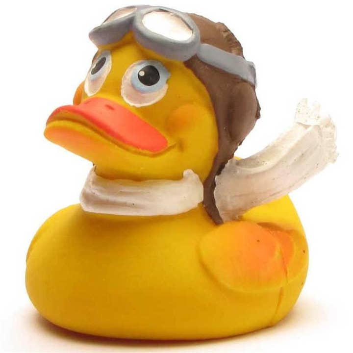 Duckshop - Wholesale Bath Toy - Baby - Lanco Pilot rubber duck - rubber duck