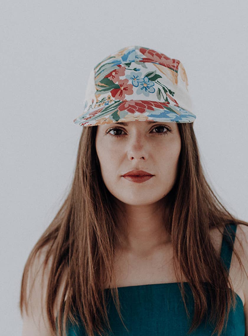 Nuevemi - Wholesale Flat Brim Cap - Unisex - Flower cap3