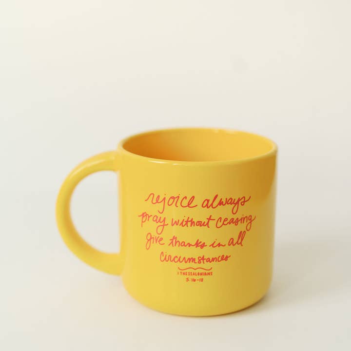 Doe A Deer - Wholesale Coffee Mug - Rejoice Always Mug | Easter, Faith