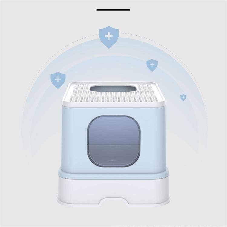 VIGOR – Engroshandel Kattebakke – Cat Litterbox, Selvrensning/Katteartikler til indendørs katte,4