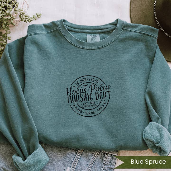 Hocus Pocus Nursing Dept nødlidende for engroshandel hos Wildflower Apparel Co.