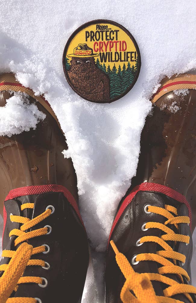 Maiden Voyage Co. - Wholesale Patch - Cryptid PSA Patch - Cryptozoology Tracking Society2