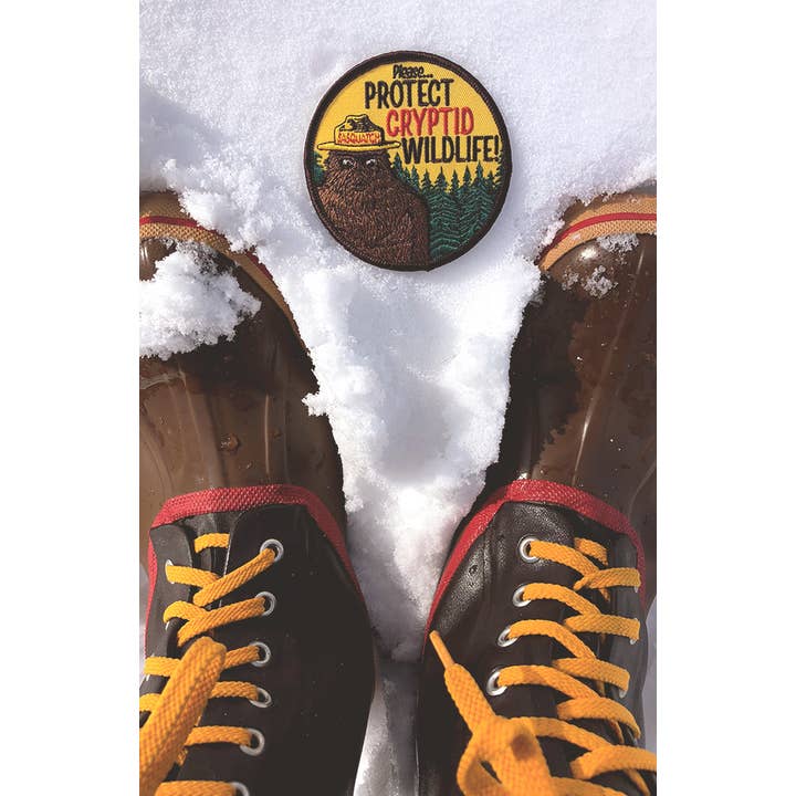 Maiden Voyage Co. - Wholesale Patch - Cryptid PSA Patch - Cryptozoology Tracking Society2