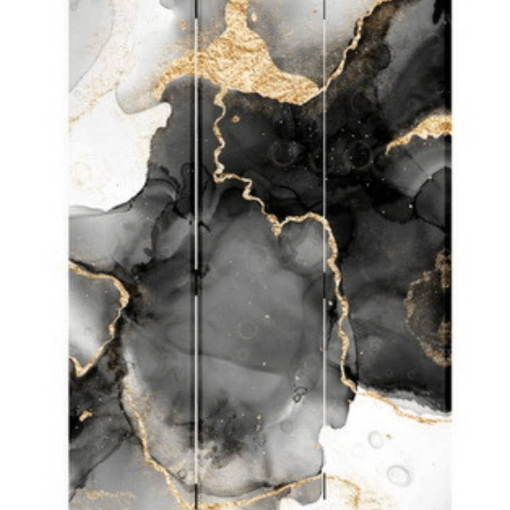 Cloison de pièce - Abstrait Or pour la vente par Inome