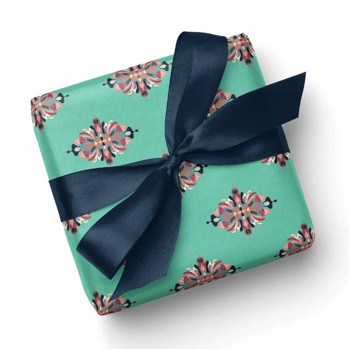 Imperial Nutcracker Duck Egg Gift Wrap for wholesale by Grace Jackson Design