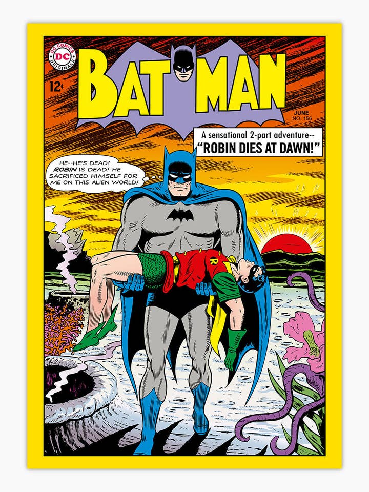 Stampa artistica Robin Dies a Dawn per la vendita all'ingrosso da parte di Threadheads