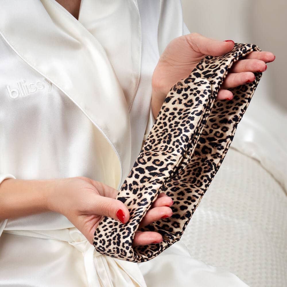 Blissy - Wholesale Spa Headband - Blissy Beauty Band - Leopard7
