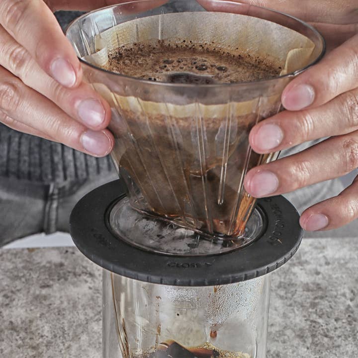 QDO - Wholesale Coffee Filter - Lockable filter holder3