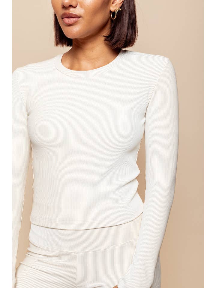 Cream Sideline Top for wholesale on Faire6