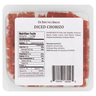 Di Bruno Bros. - Wholesale Sausage - Diced Chorizo1