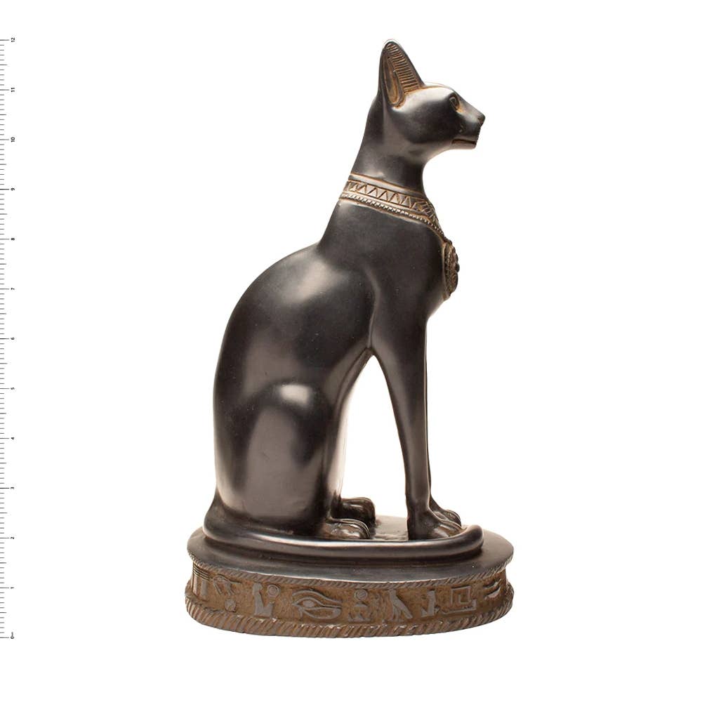 Discoveries, Inc. - Wholesale Decorative Figurine - Bastet Cat Statues - Black - Egyptian Goddess9